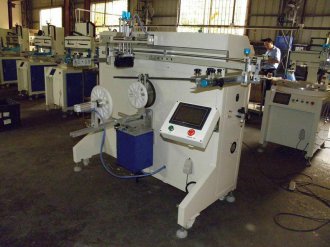 水桶丝印机1.2米矿泉水桶丝网印刷机