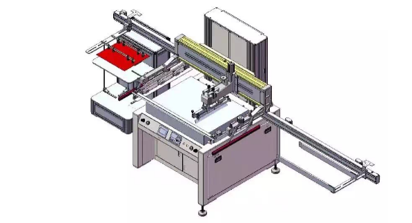 自动上料自动印刷自动下料丝网印刷机